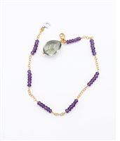 Pulsera Comete Mujer in Oro amarillo Ametista 10391617